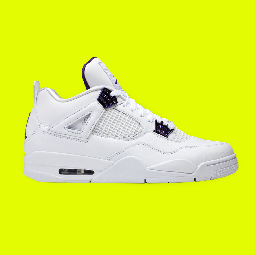 NIKE AIR JORDAN 4 'Purple Metallic’