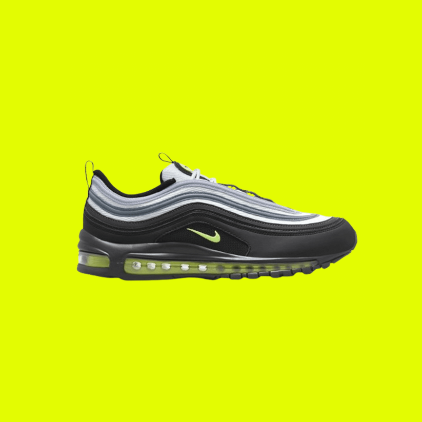 NIKE AIR MAX 97 'Pure Platinum/Black/Volt'
